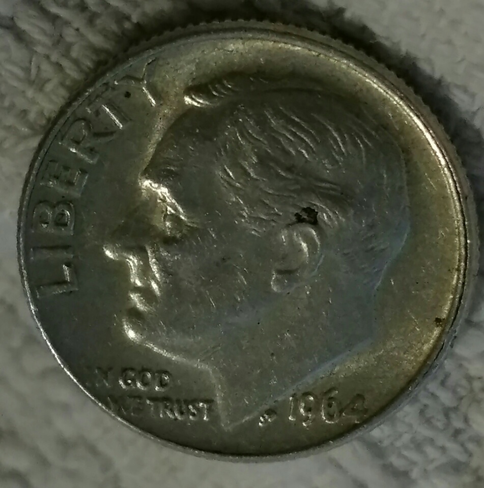 1964-D-Roosevelt-Silver-Dime-